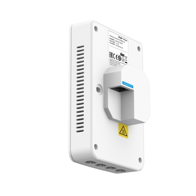 Reyee Wall-mounted Access Point Wi-Fi 5 Wall Plate 1267Mbps Poe passthrough