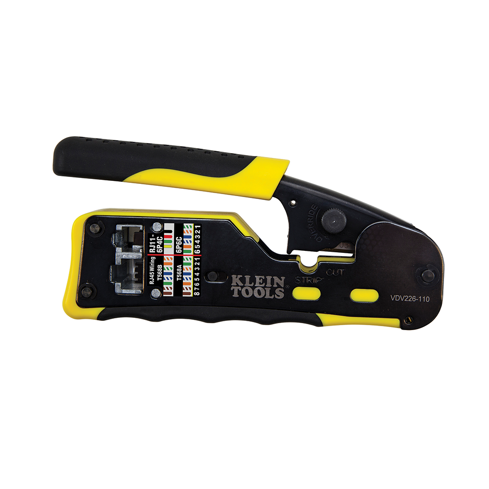 Ratcheting wire deals crimper