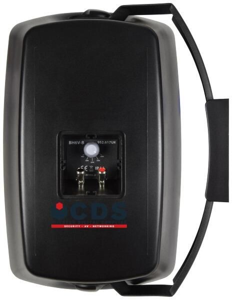Adastra BH6V 100V Background Speaker IP44 Black 952.617UK rear