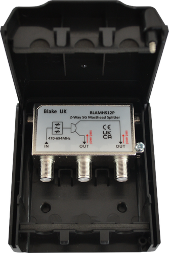 5G & TETRA Filtered Masthead Splitter/Combiner – 2 & 4 Way
