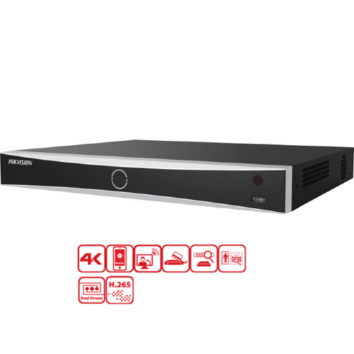 Hikvision DS‑7616NXI‑I2/16P/VPro NVR, 16‐channel input with 16× PoE ports it has a lot of very compelling features, especially for a professional‐grade IP camera system, Strong AI and analytics
