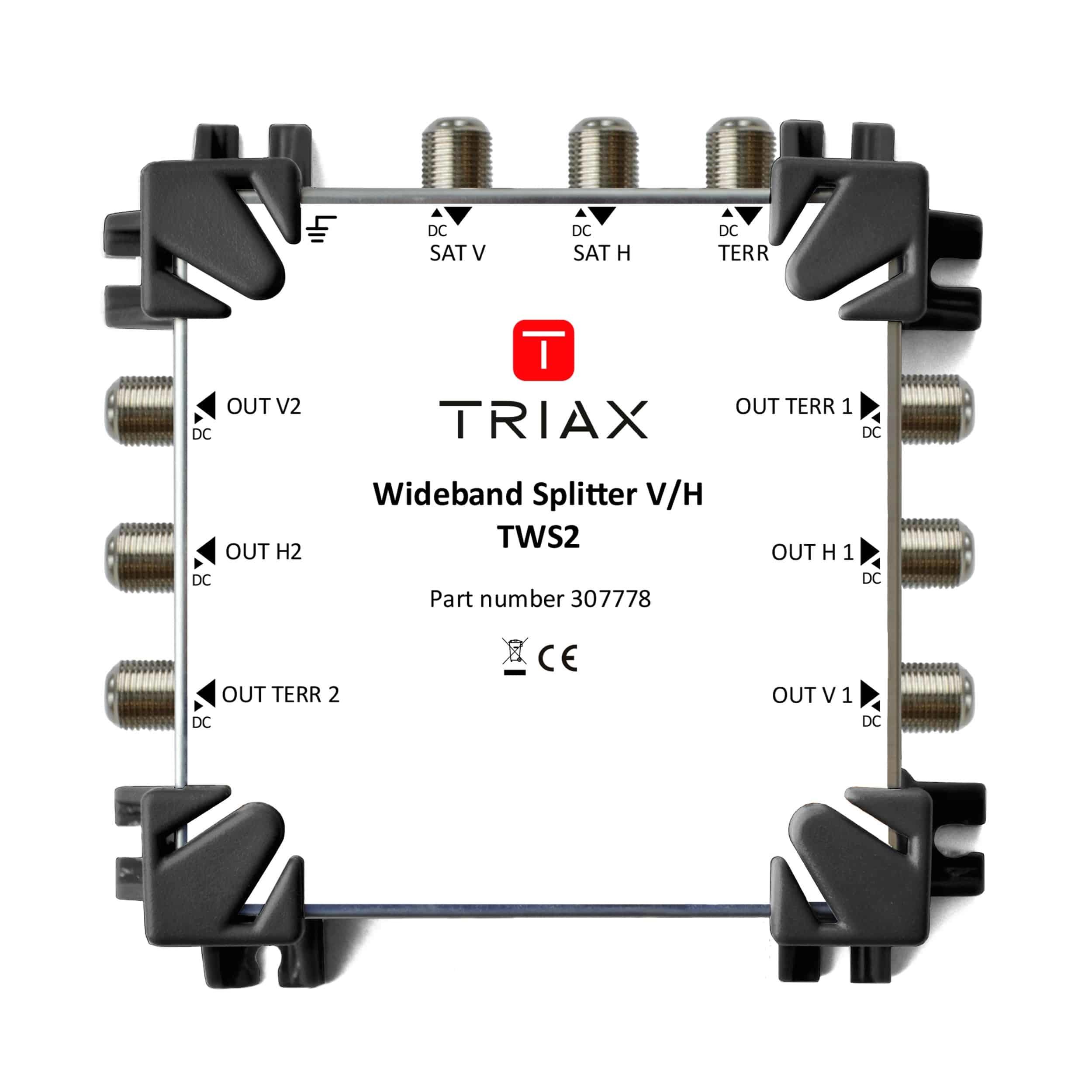 TWS2 Wideband Splitter H/V
