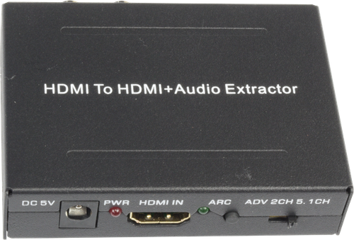 HDMI Audio Extractor: SPDIF + RCA Stereo with ARC