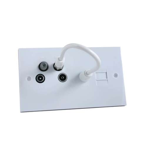Triax Fli-Link 200mm F Type Male to IEC Male Lead | TV Signal Connector Cable