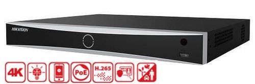 Hikvision DS-7604NXI-K1/4P 4 Channel AcuSense NVR with 4 PoE Ports | 4K CCTV Recorder
