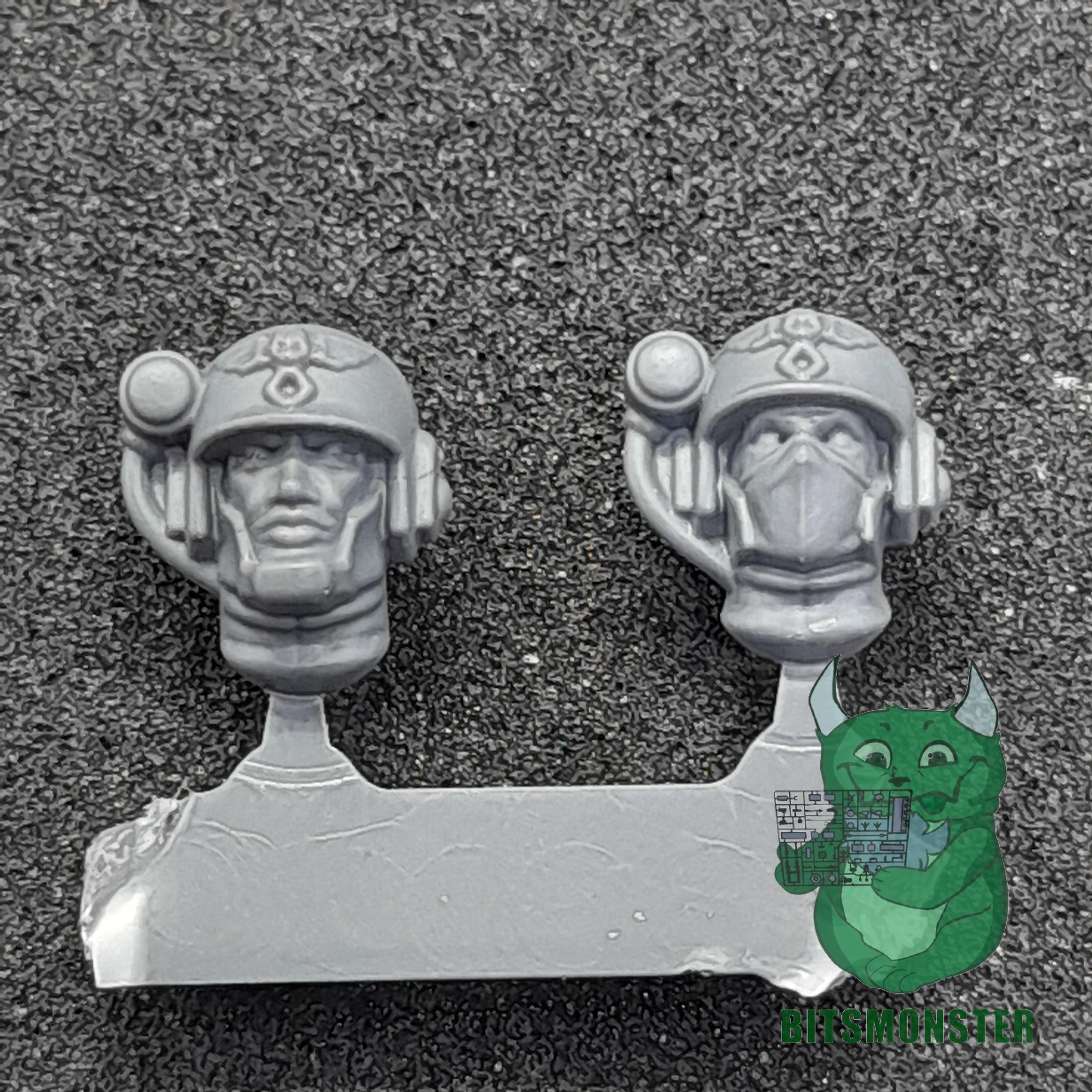 Cadian Command Squad Heads Astra Militarum Individual Bits New Sculpts Ebay 5069