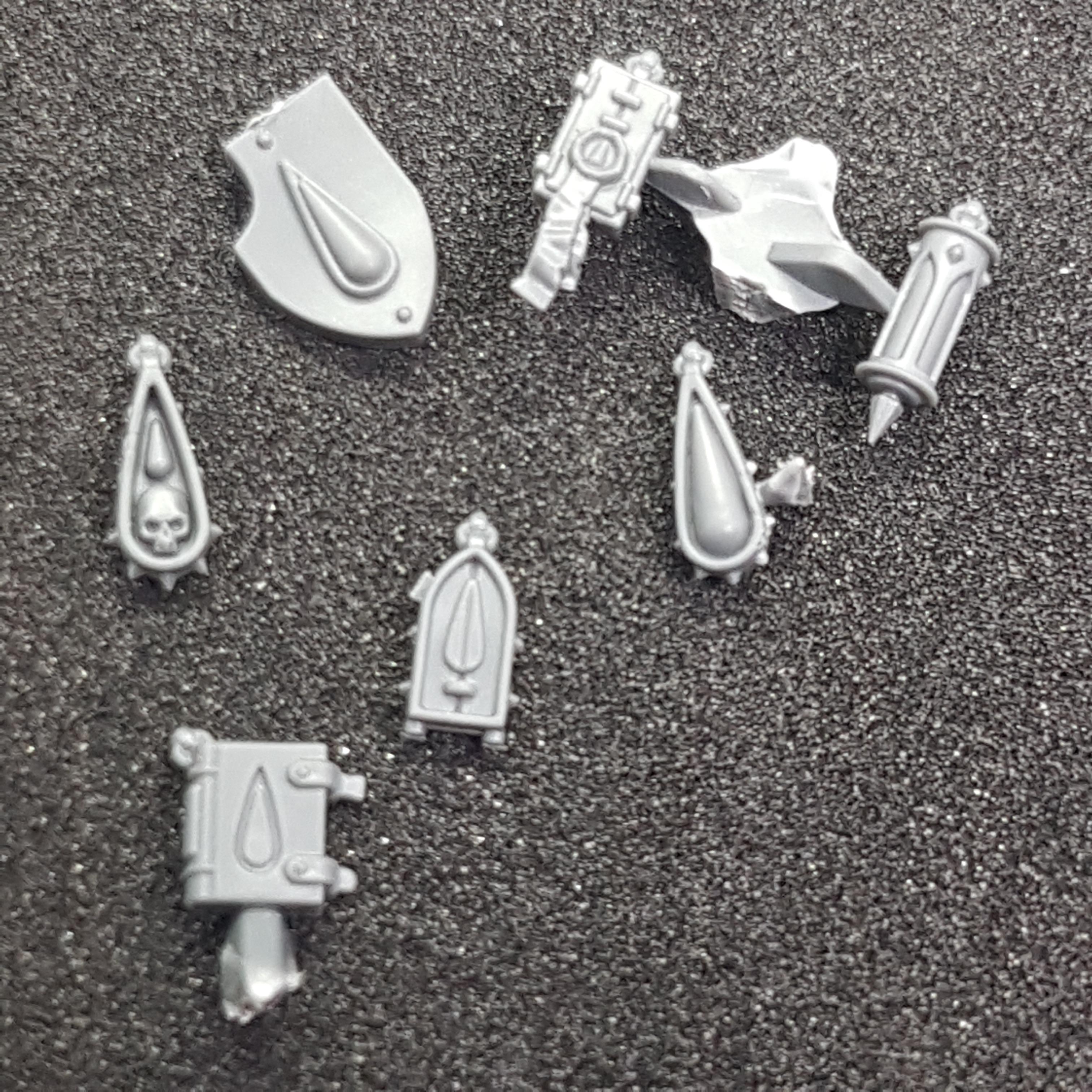 Blood Angels Space Marine Primaris Upgrade Bits, Sprues And Transfers