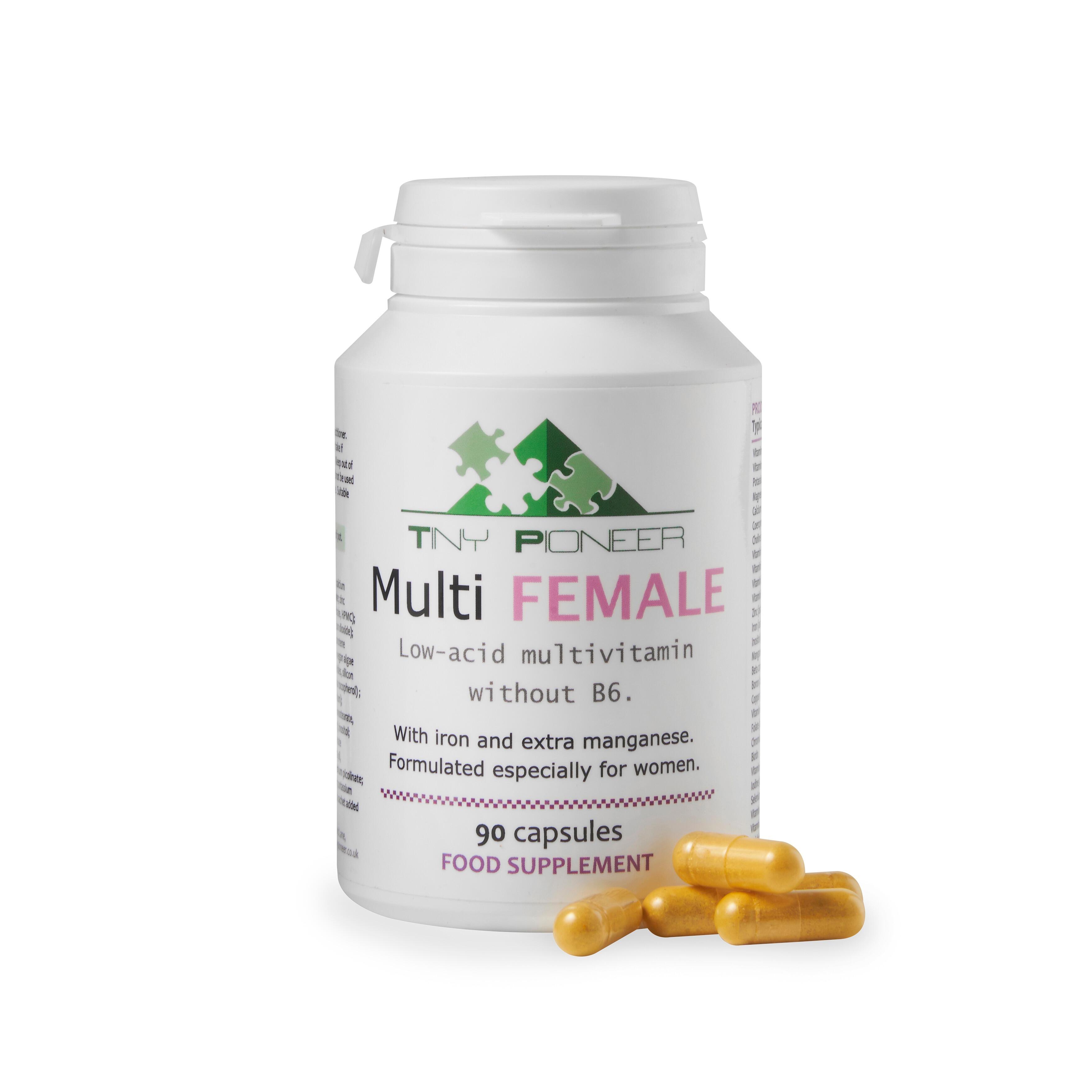 Low-acid Multivitamin without B6