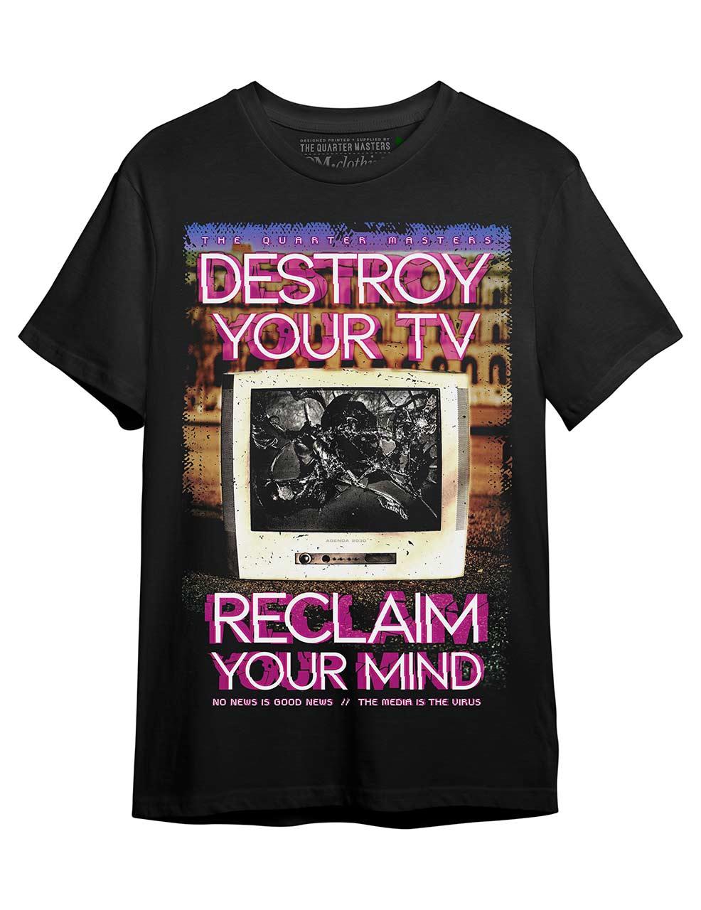 Destroy Your TV T-shirt