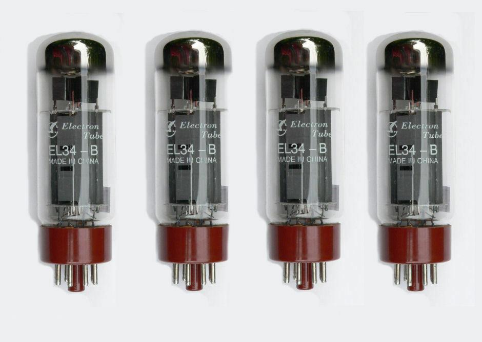 Shuguang EL34 EL34B Valves Matched Quad for Marshall valve amplifier
