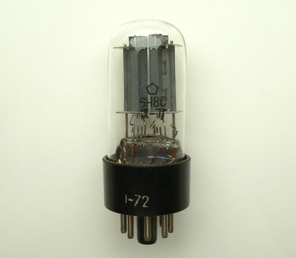 6N8S NOS Double Triode Valve Tube Jukebox Hifi Amplifier 6SN7GT ECC32