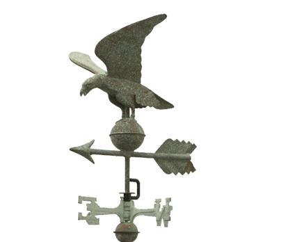 Cottage Eagle Copper Weathervane