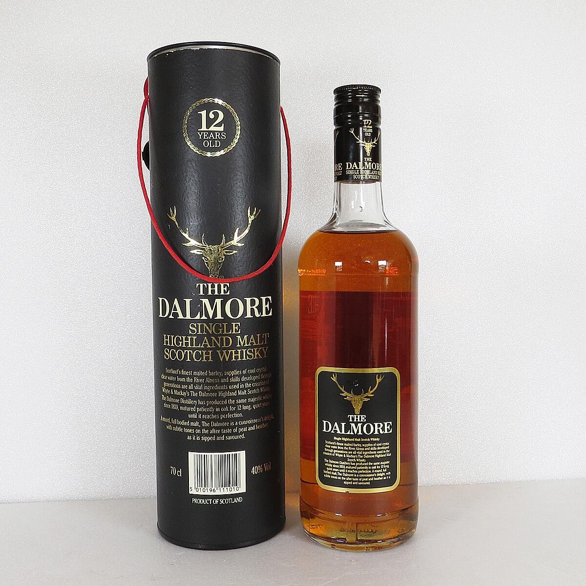 The Dalmore - 12 ans d'âge 40 ° - Highland Single Malt Scotch Whisky - 70 cl