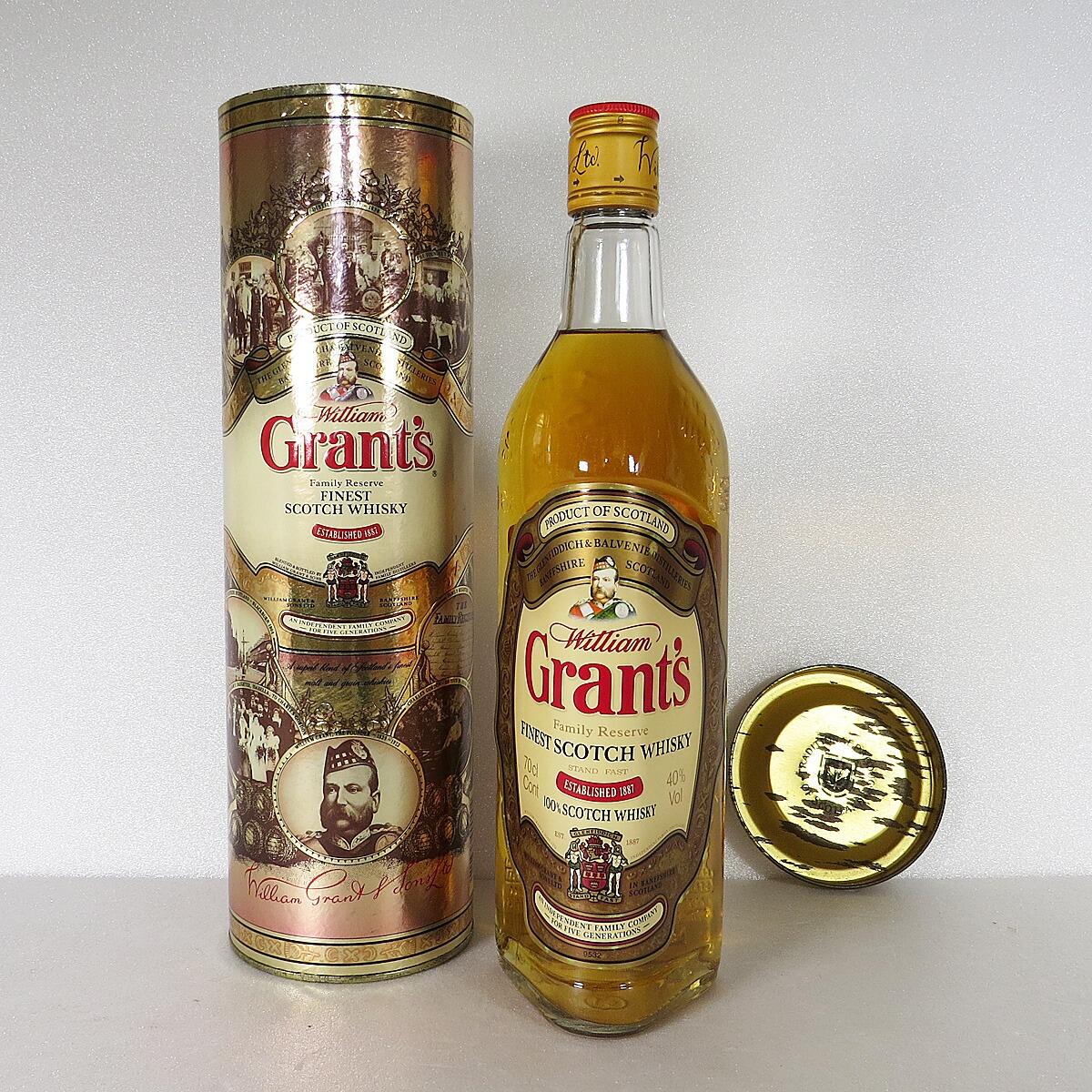 Grant's Family Reserve from 1990s in Special Edition Photo Tube