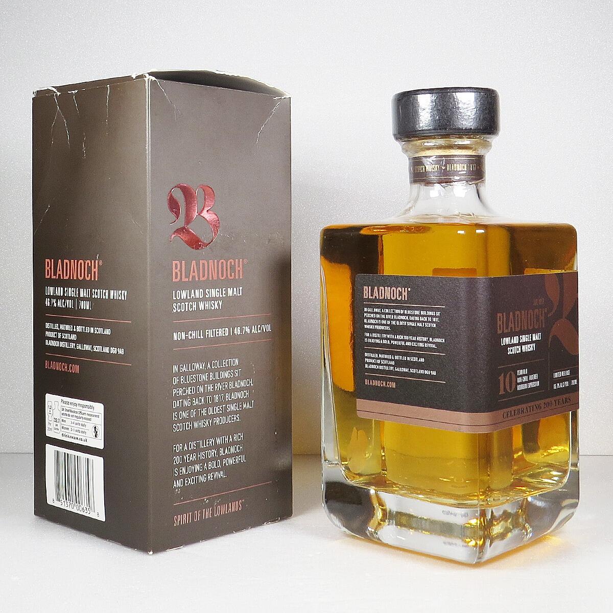 Bladnoch 10 Year Old Non-Chill Burbon Expession Limited Release