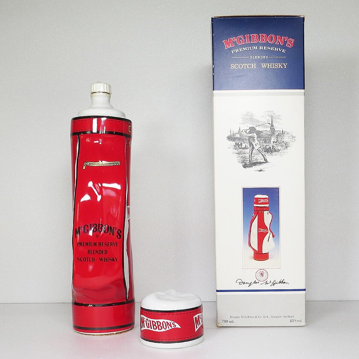 McGibbon's Premium Reserve Blended Scotch Whisky in Golf Bag