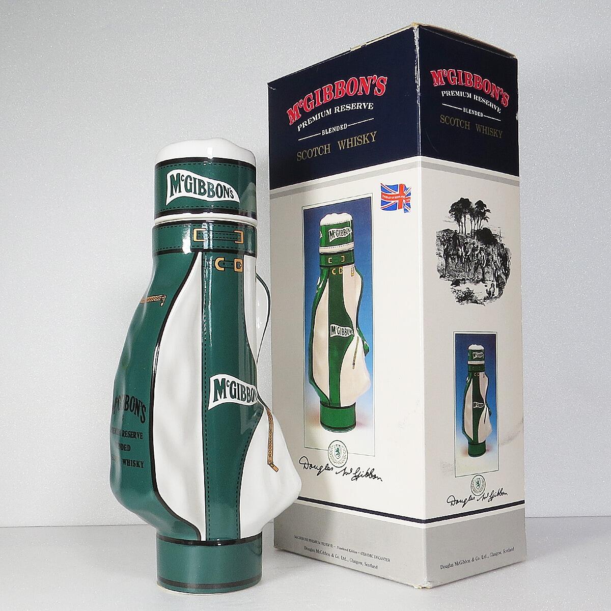 McGibbon's Premium Reserve Blended Scotch Whisky in Golf Bag