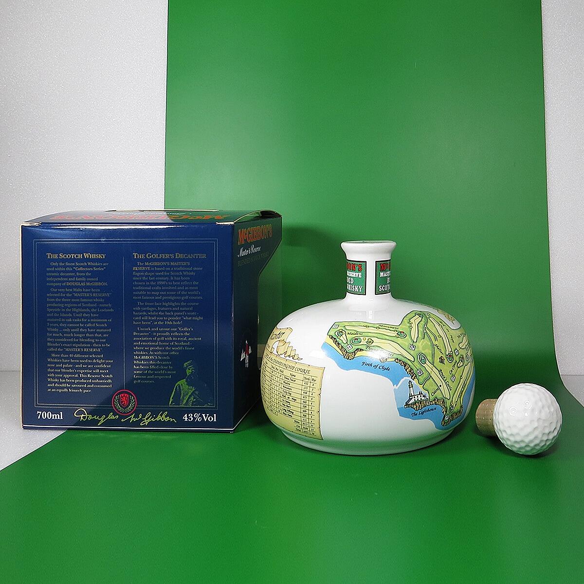 McGibbon's Master's Reserve Blended Scotch Whisky Ailsa Golf
