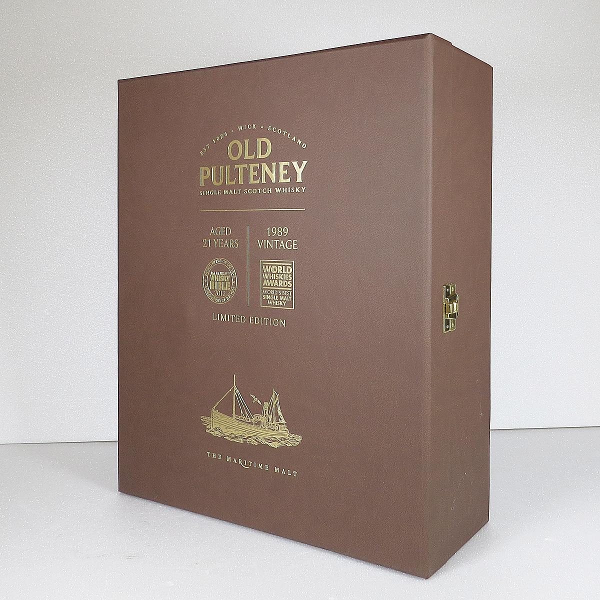 Old Pulteney 21 and 1989 2015 Set