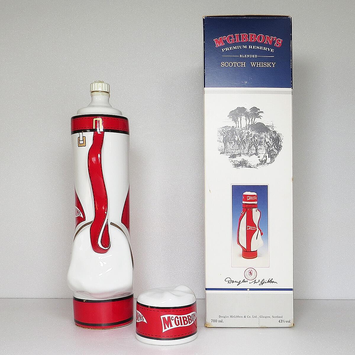McGibbon's Premium Reserve Blended Scotch Whisky in Golf Bag