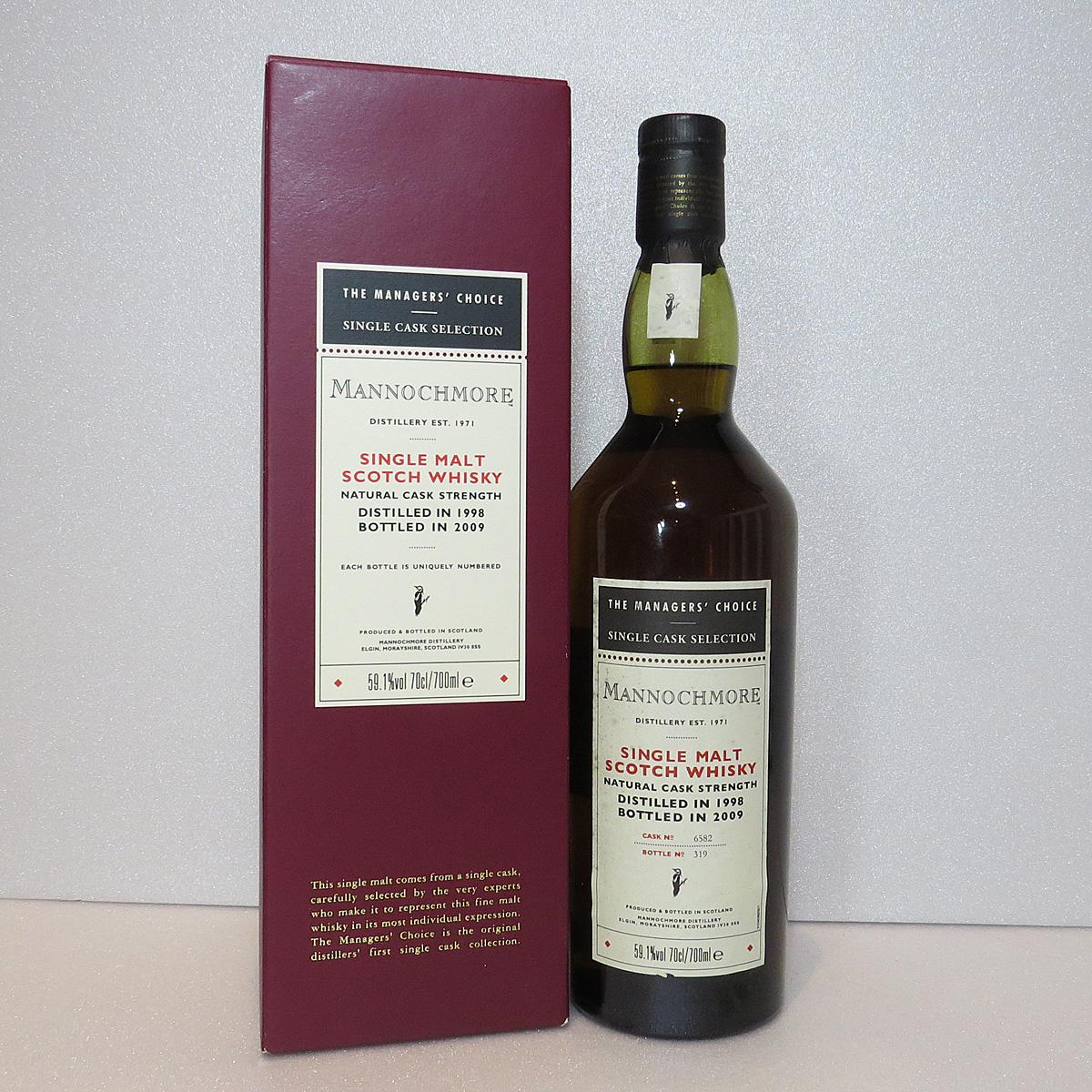 Mannochmore Managers Choice 1998 2009