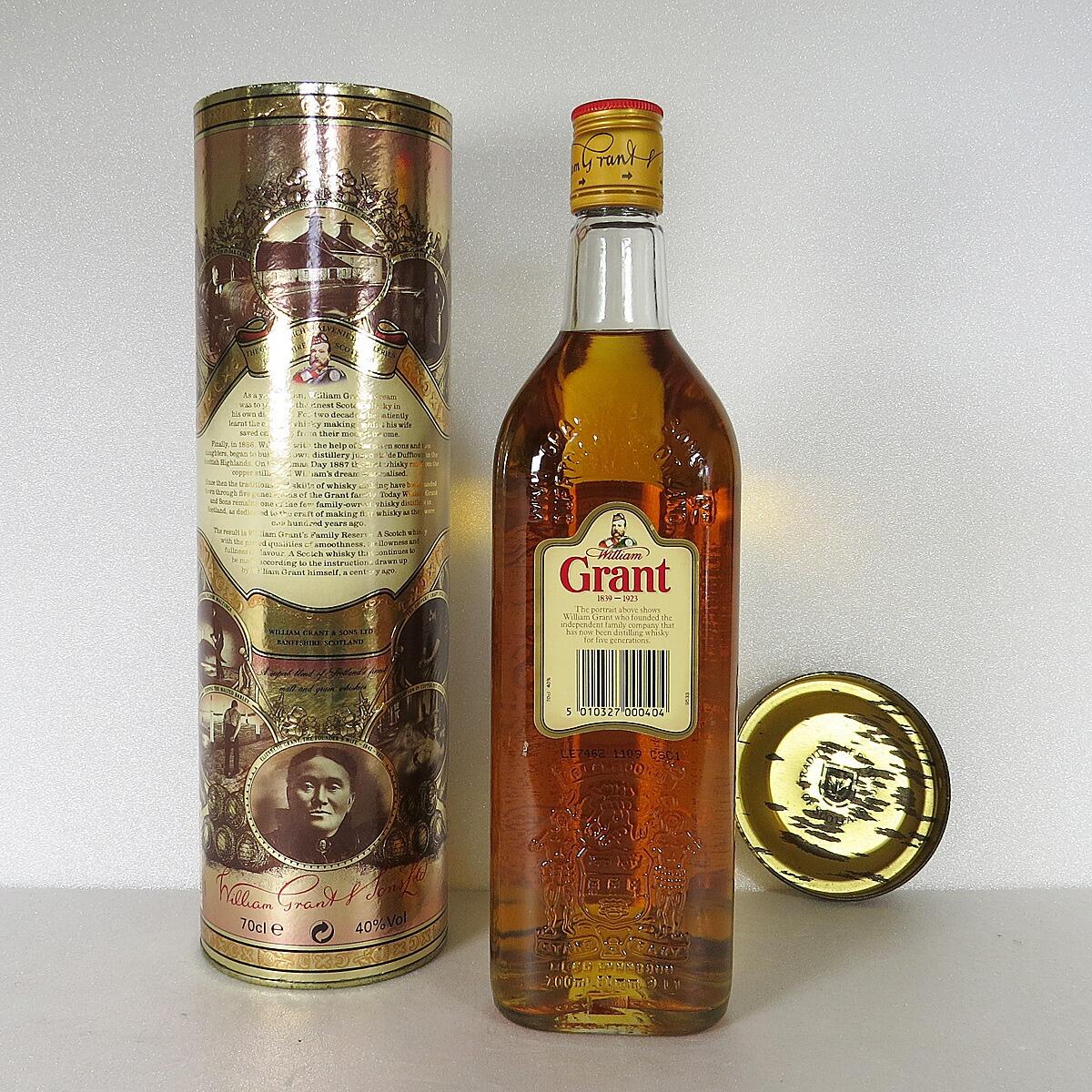 Grant's Family Reserve from 1990s in Special Edition Photo Tube