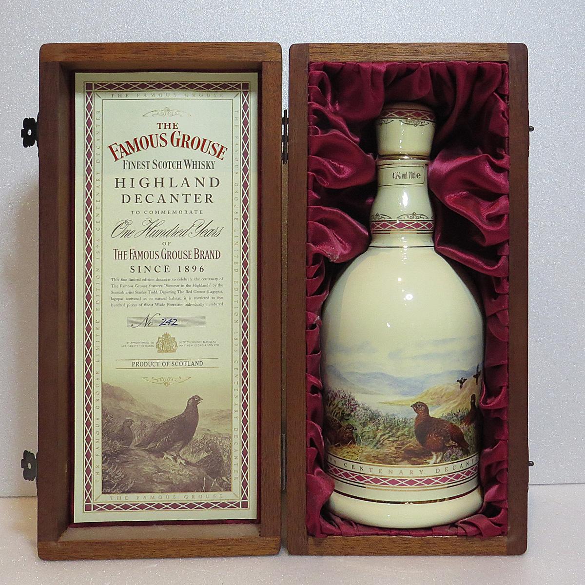 Famous Grouse Highland Decanter 100