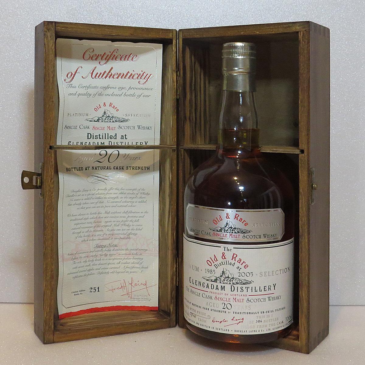 Glencadam 20 1985 Old Rare