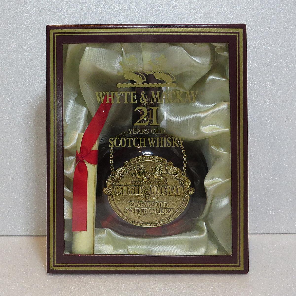 Whyte and Mackay 21 Gold Medallion 1980s