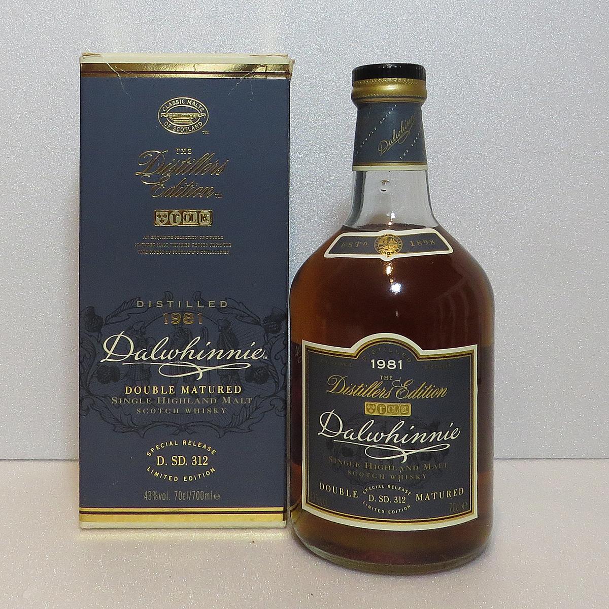 Dalwhinnie 1981 Distillers Edition