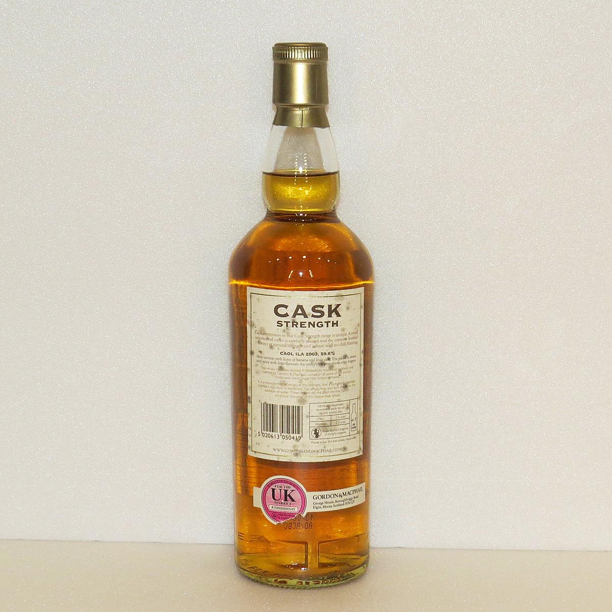 Caol Ila 2003 GM Cask Strength