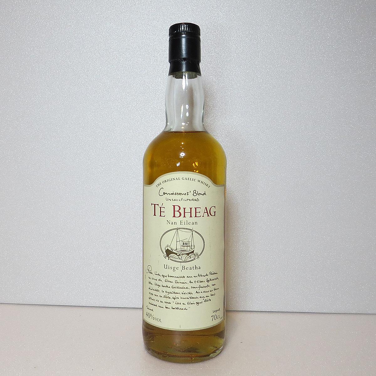 Té Bheag Nan Eilean Connoisseurs' Blend uisge beatha from 1990s