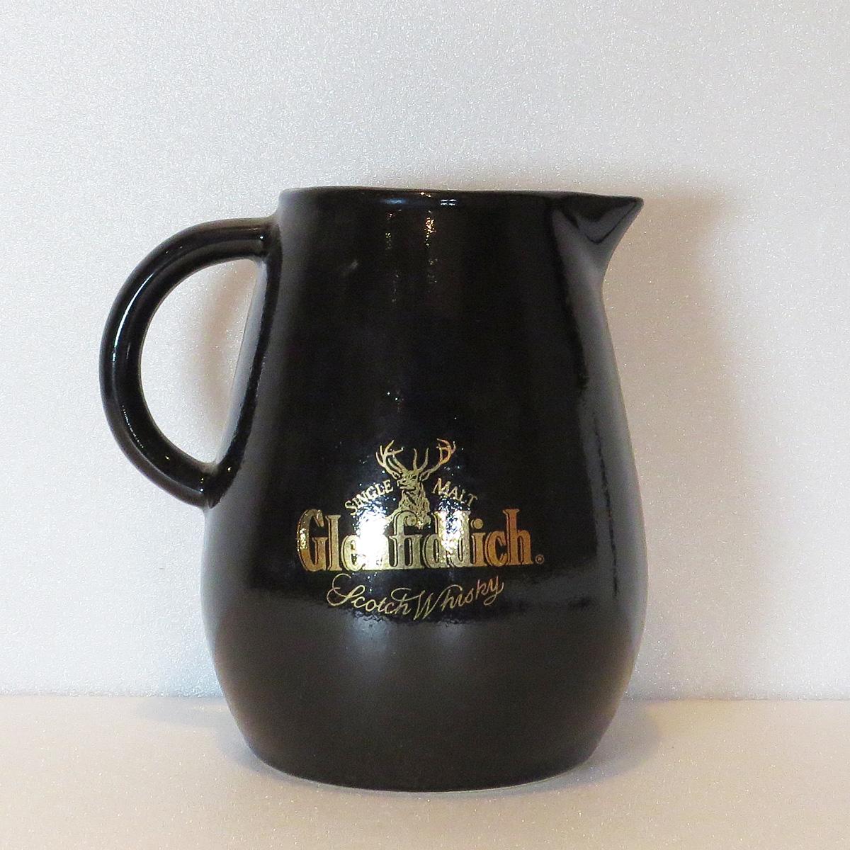 Glenfiddich Water Jug Black Gold