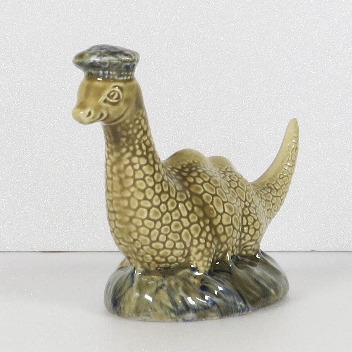 BENEAGLESミニチュアボトルネッシー陶器製スコッチウィスキー【⑫142m】 Beneagles Scotch Whisky in Nessie the Loch Ness Monster by Beswick