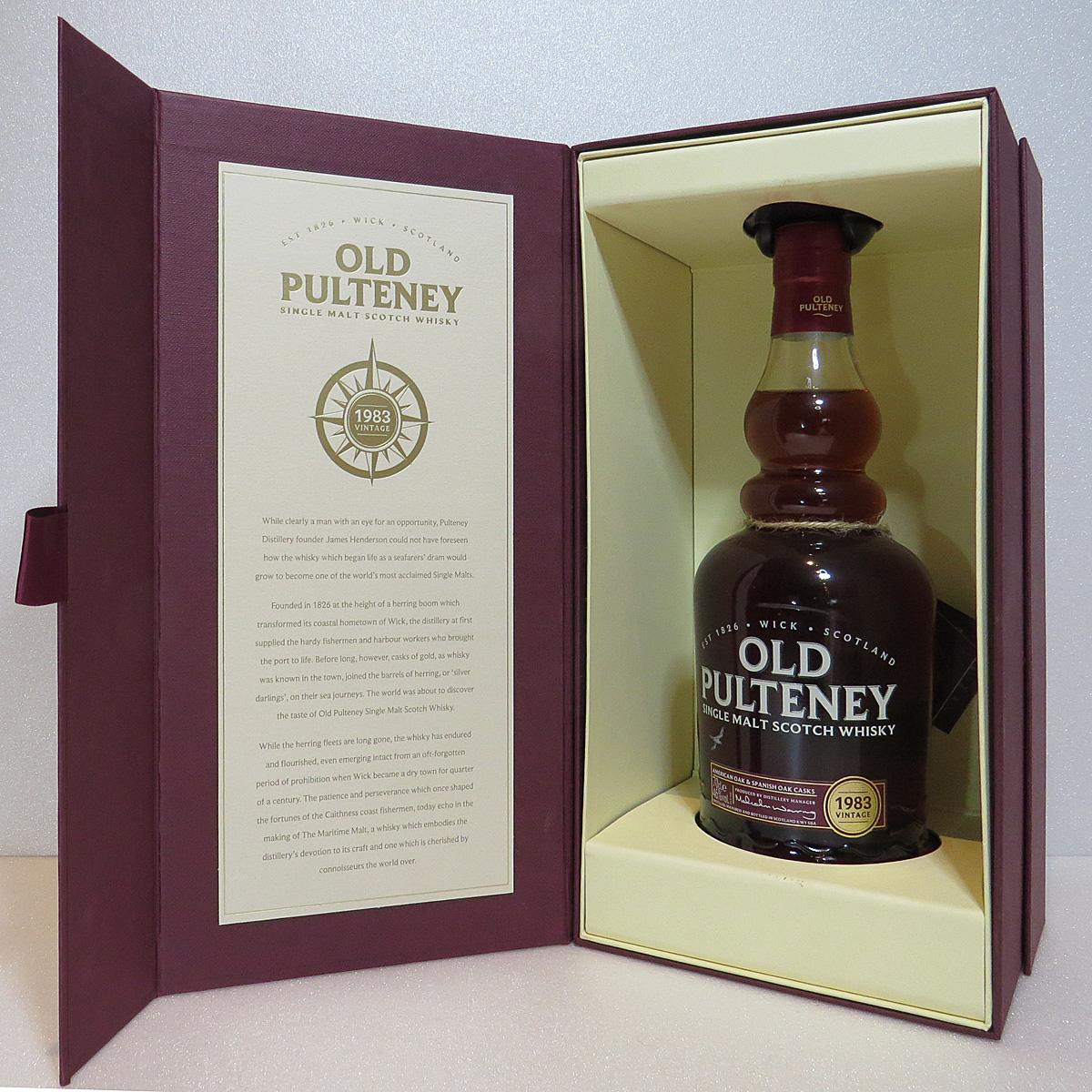 Old Pulteney 1983 Vintage 33 Year Old (70cl, 46%) ***sold***