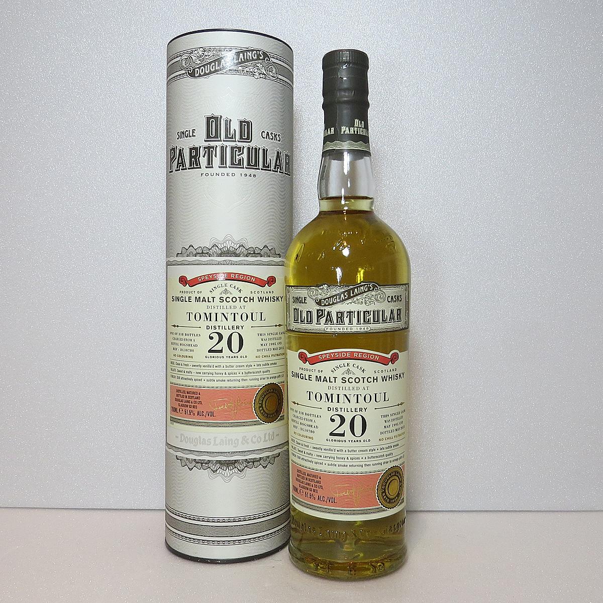 Tomintoul 20 1995 Old Particular