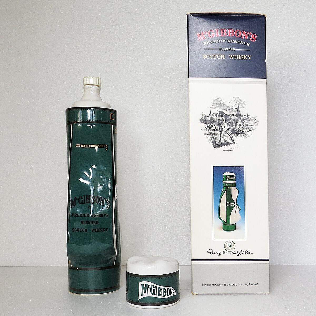 McGibbon's Premium Reserve Blended Scotch Whisky in Golf Bag