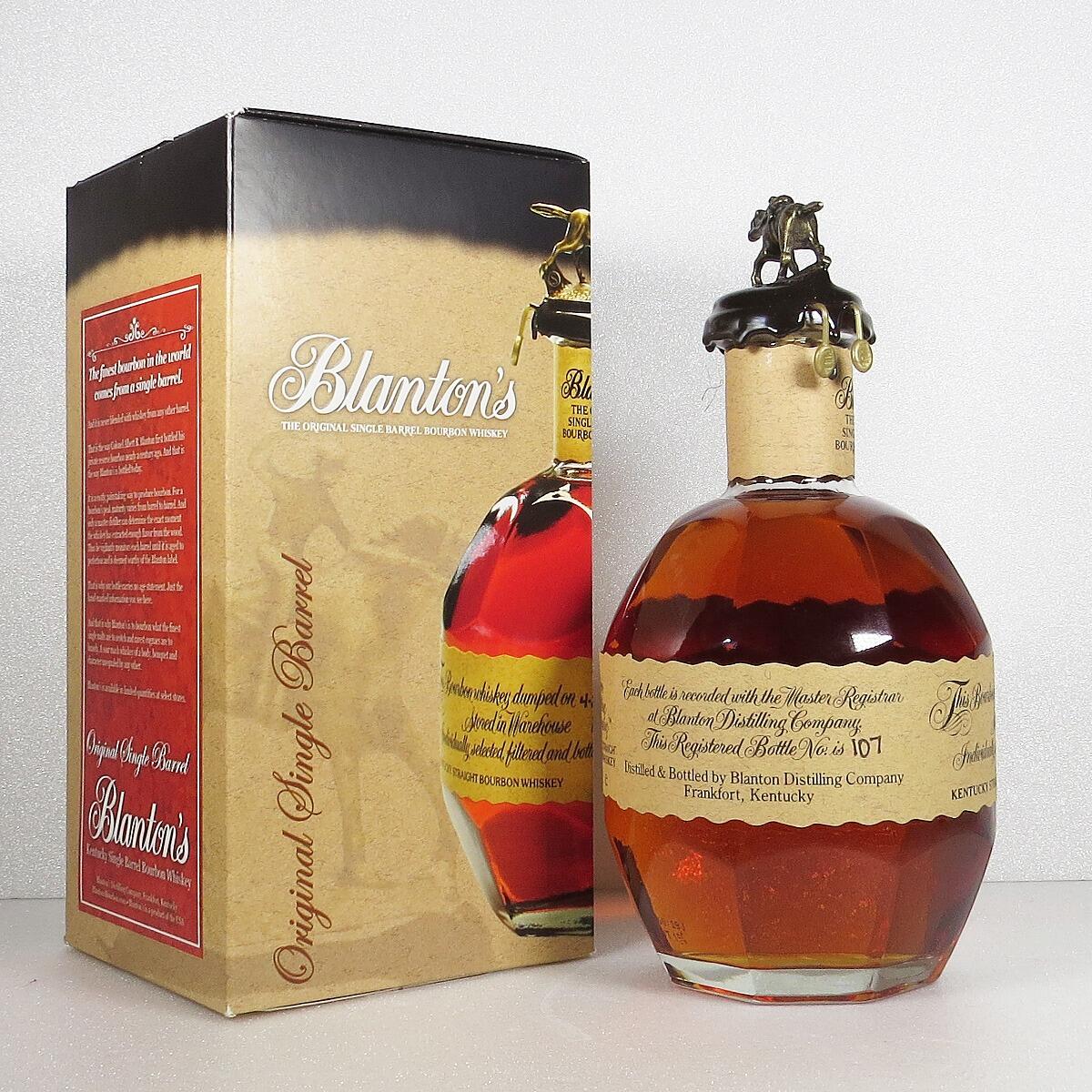 Blanton's The Original Single Barrel No 581 dumped 2023 (70cl, 46.5%)