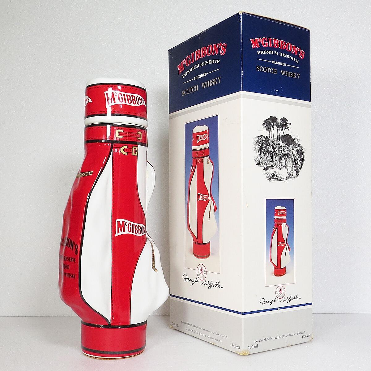 McGIBBON’S PREMIUM RESERVE McGibbon's Premium Reserve Blended Scotch Whisky in Golf Bag