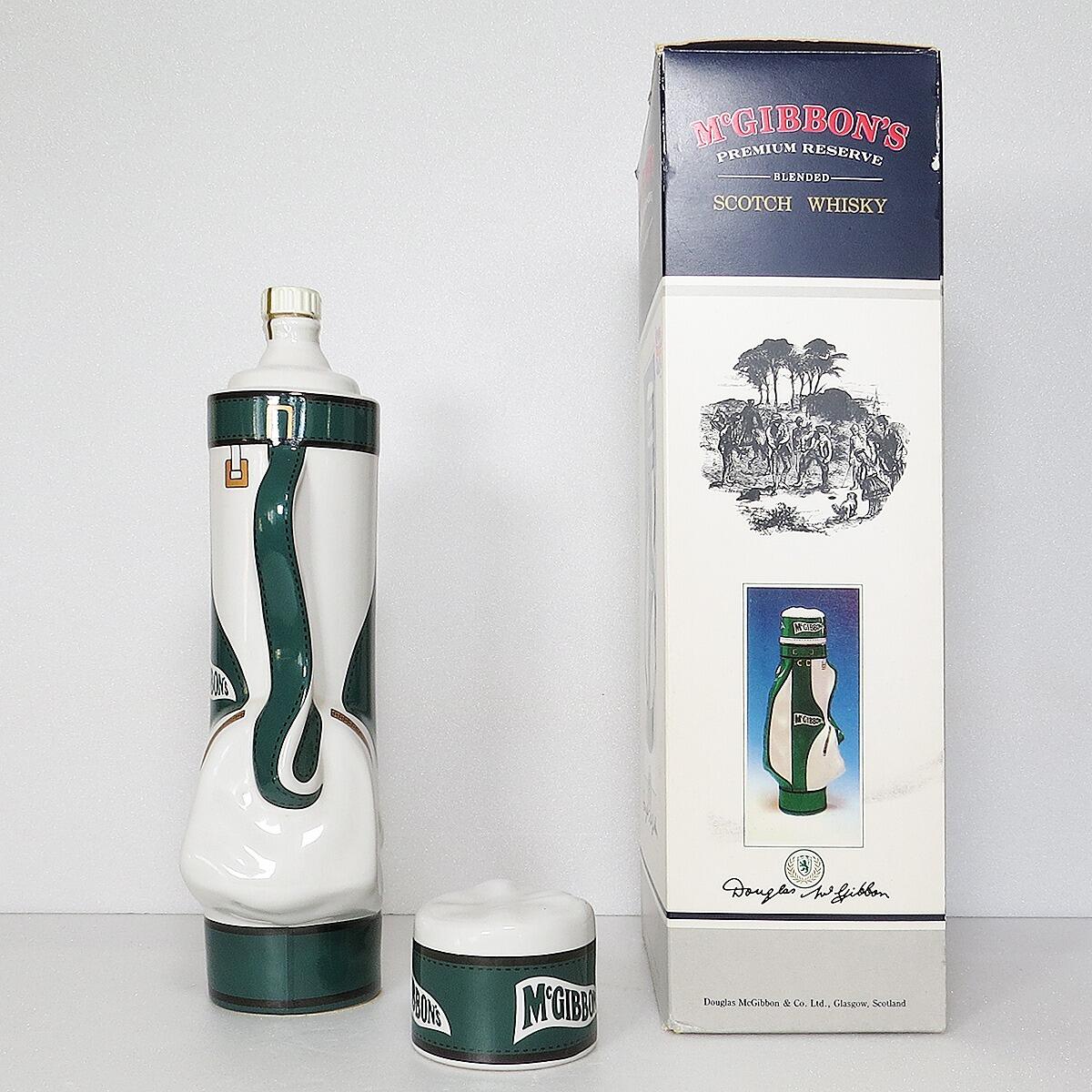 McGibbon's Premium Reserve Blended Scotch Whisky in Golf Bag