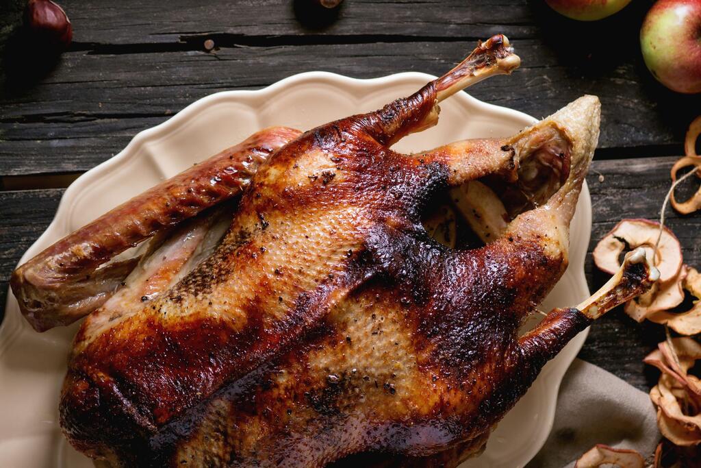 Whole Roast Goose Recipe