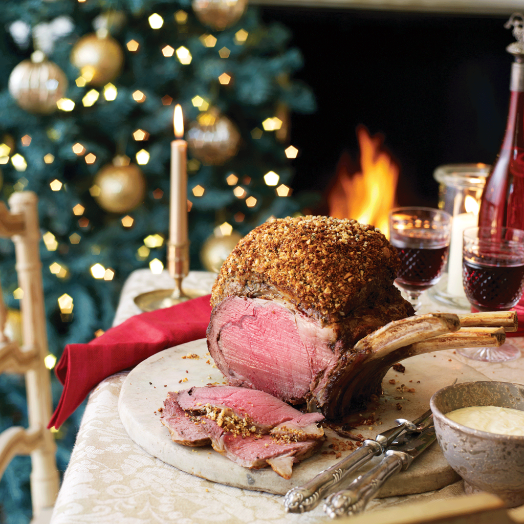 Roasted Rib of Beef Recipe with Rosemary and Garlic
