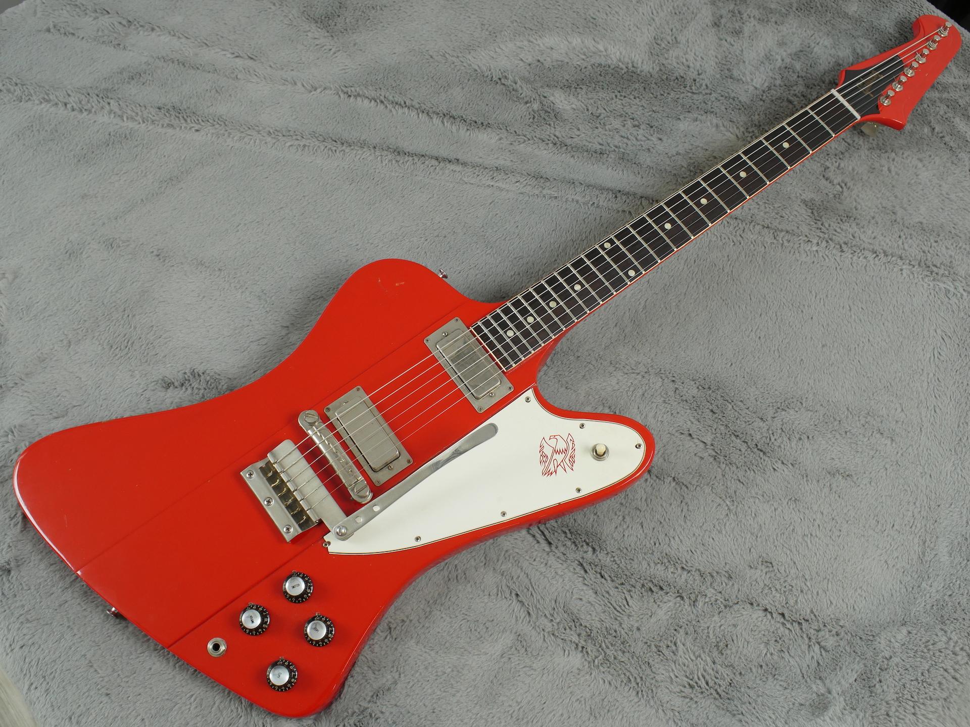 1964 Gibson Firebird III Custom Colour Cardinal Red + OHSC