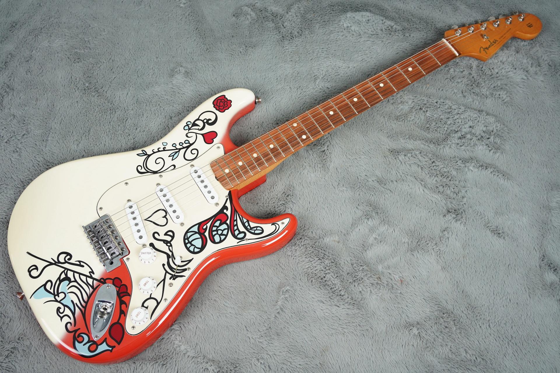 jimi hendrix signature guitar