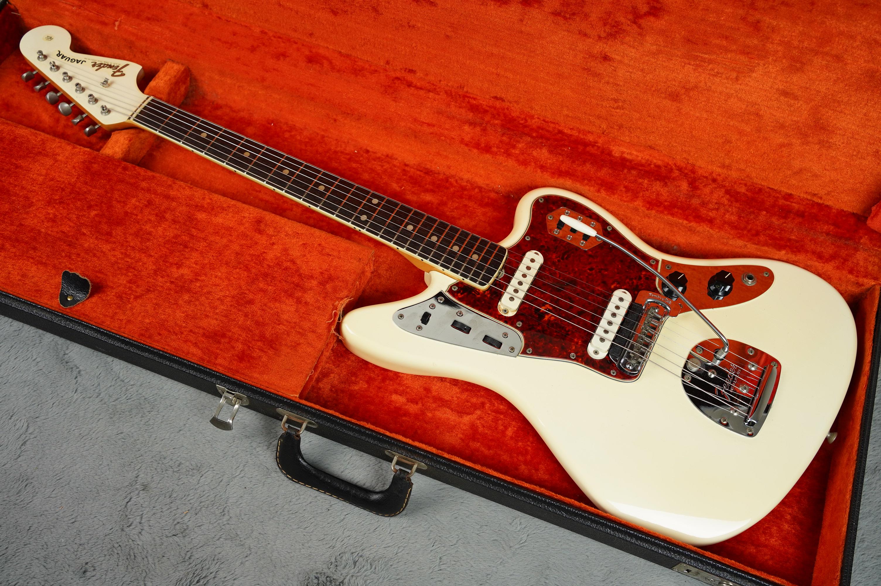 Fender Jaguar 1964, Olympic White