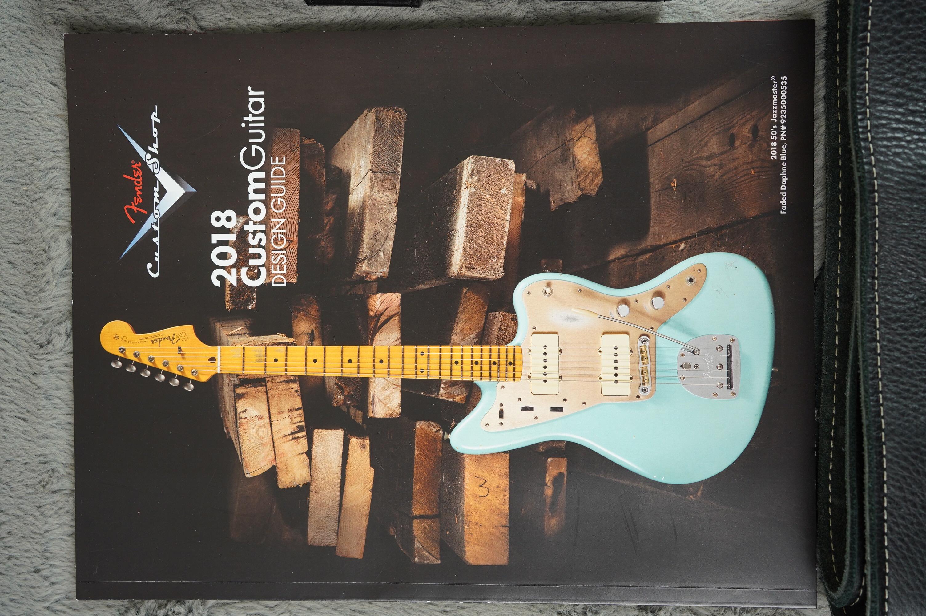 2018 Fender Custom Shop 60 Tele Lush Closet Classic RW Sonic Blue