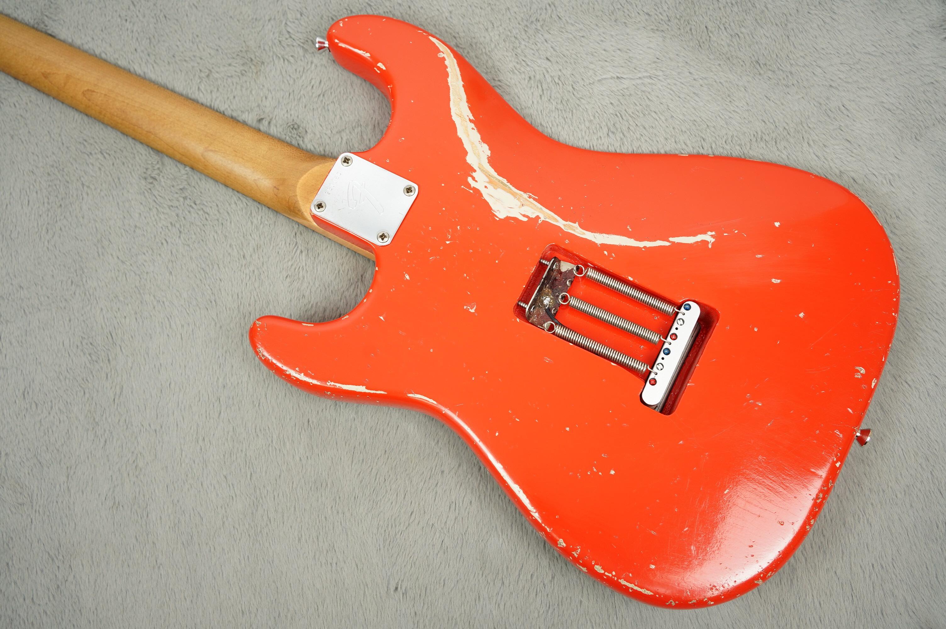 1968 Fender Stratocaster, Refin Red