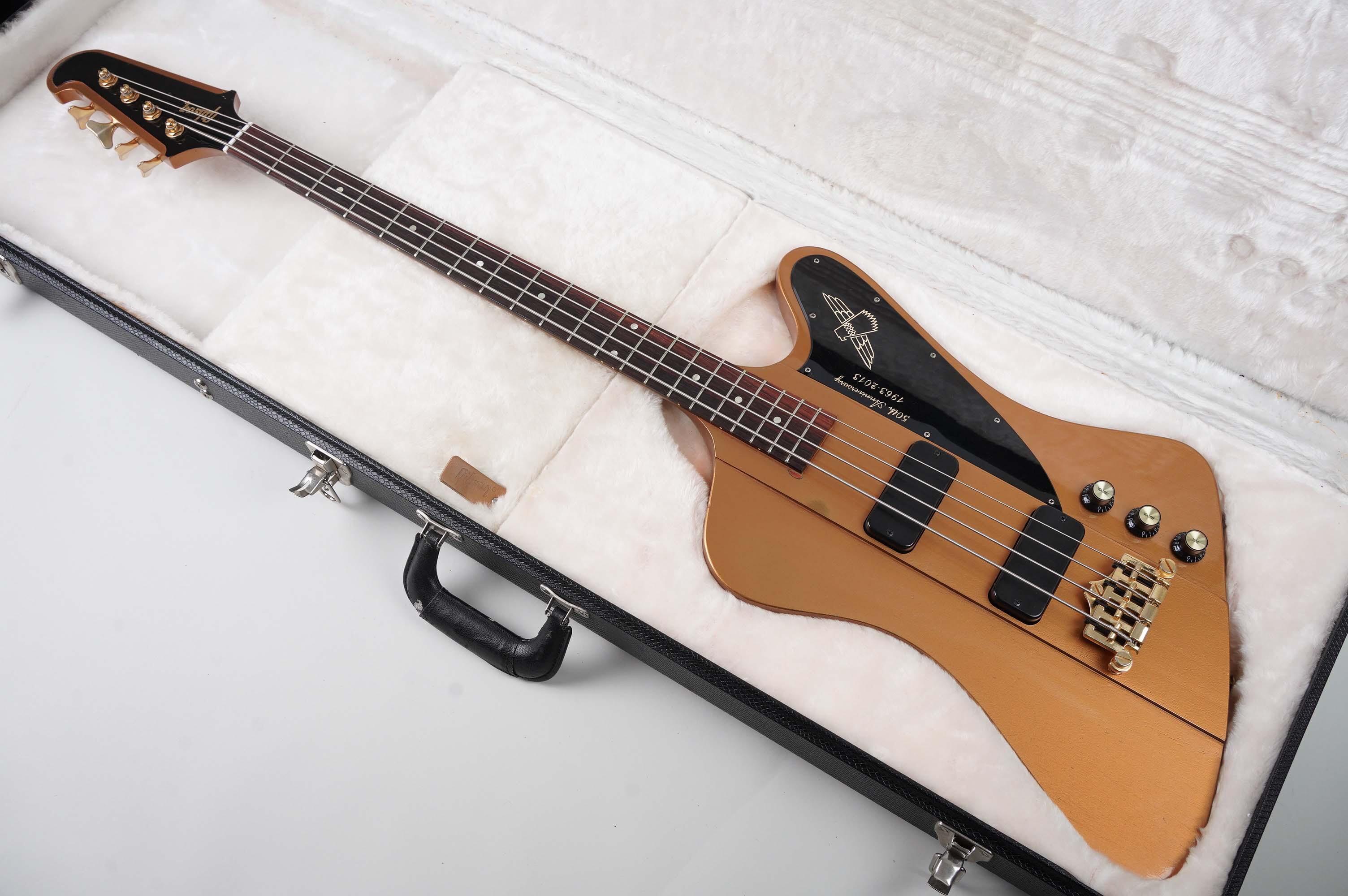 2013 Gibson Thunderbird, 50th Anniversary, Gold