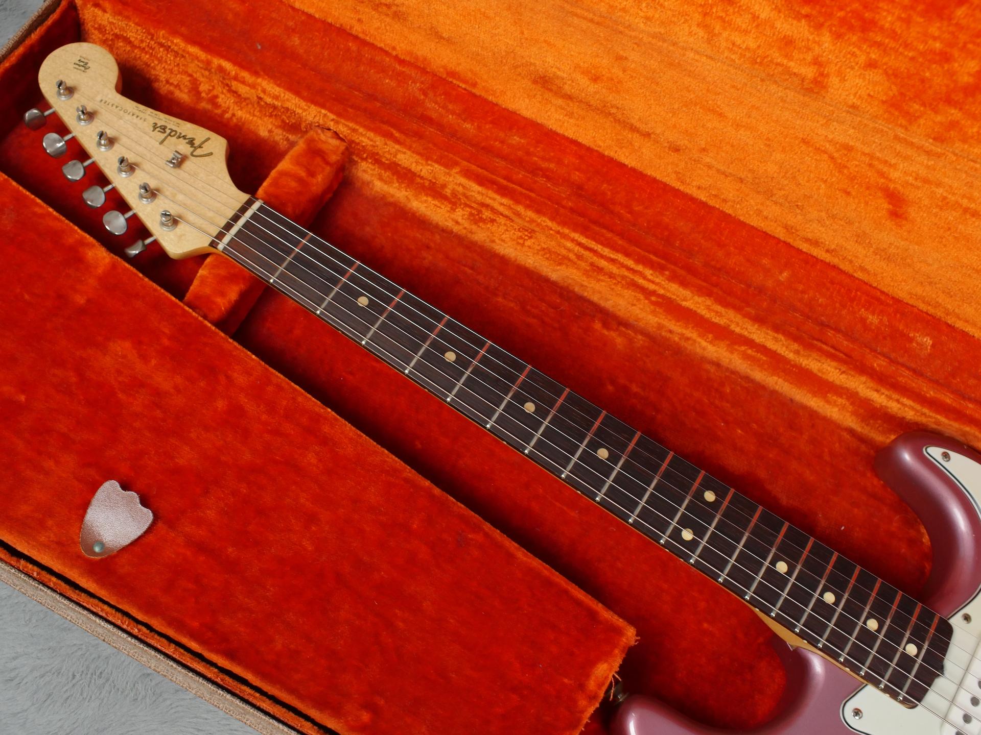 1962 Fender Stratocaster Burgundy Mist + OHSC