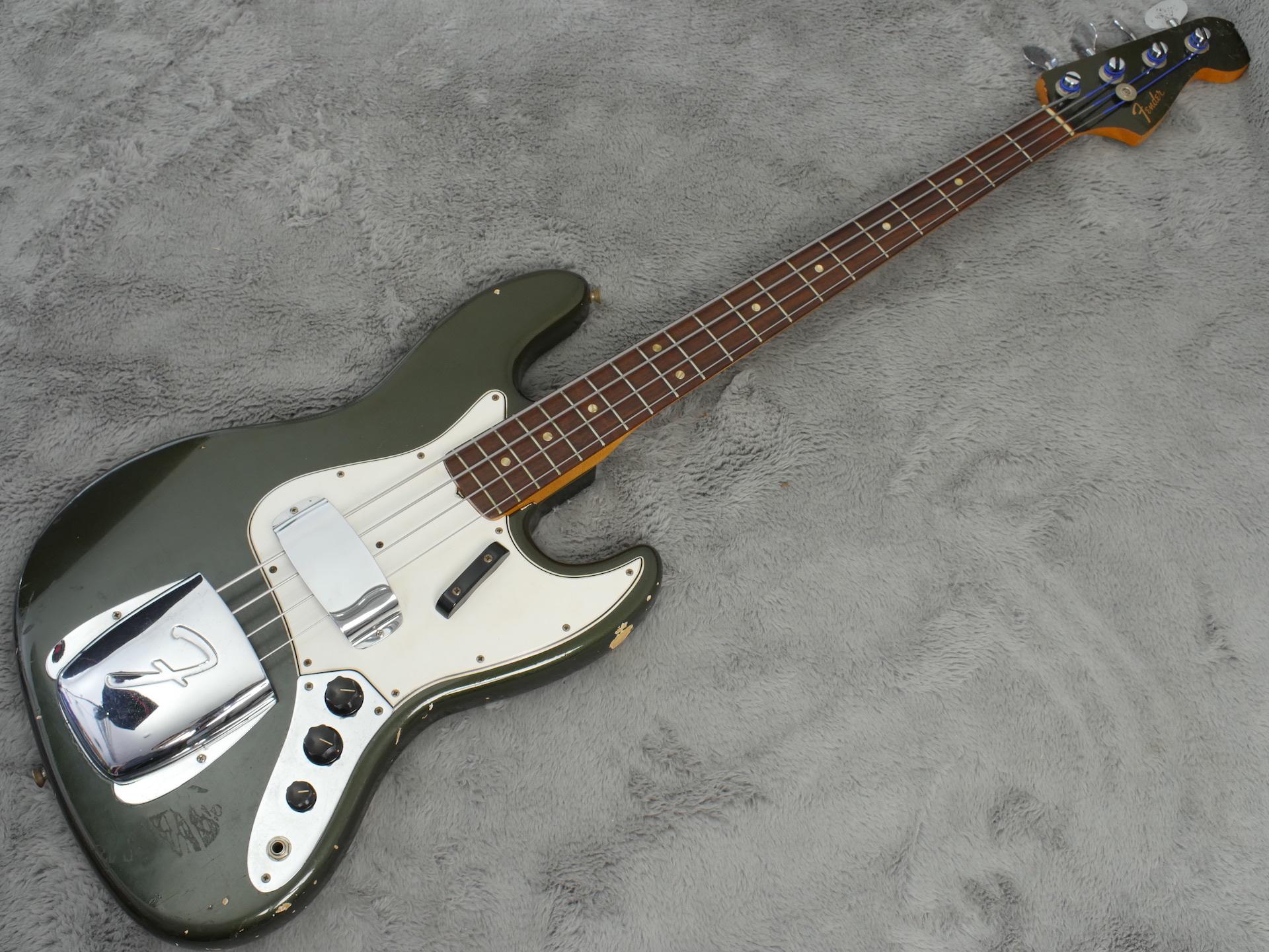 1965 Fender Jazz Bass Custom Colour Charcoal Frost + OHSC